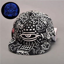 Load image into Gallery viewer, Glowing Graffiti Baseball Cap